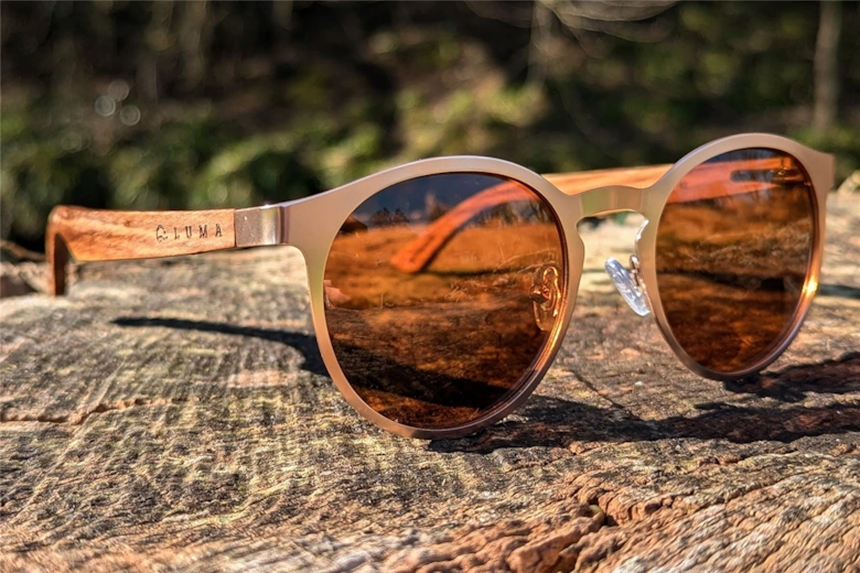 Luma Sunglasses - St Ives - Rose Gold
