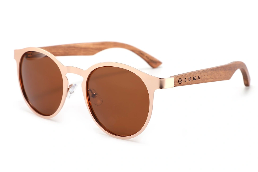 Luma Sunglasses - St Ives - Rose Gold, 5 of 4