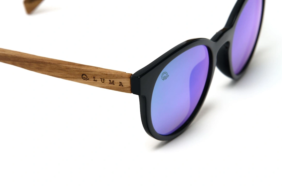 Luma Sunglasses - Tarka - Black/Green