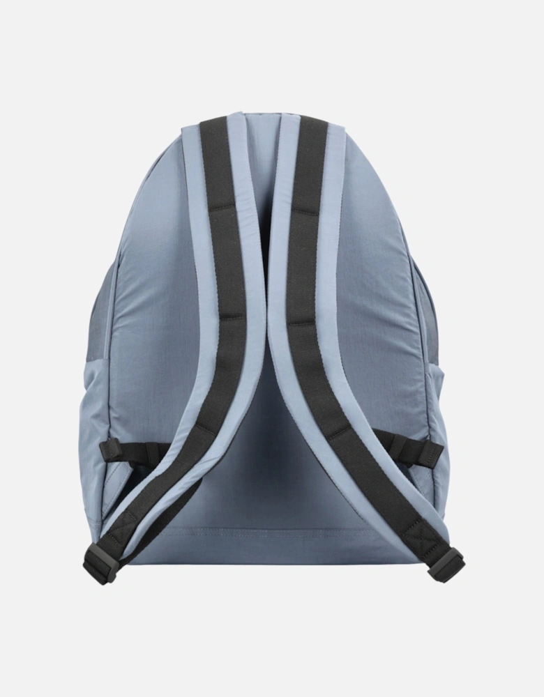 Coated Nylon Metal In Econyl Avio Blue Backpack