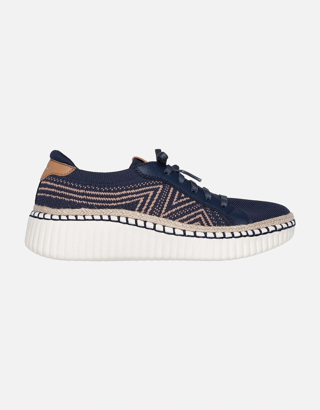 Wilshire Blvd - Bellevue Textile Women's Navy Standard Trainers
