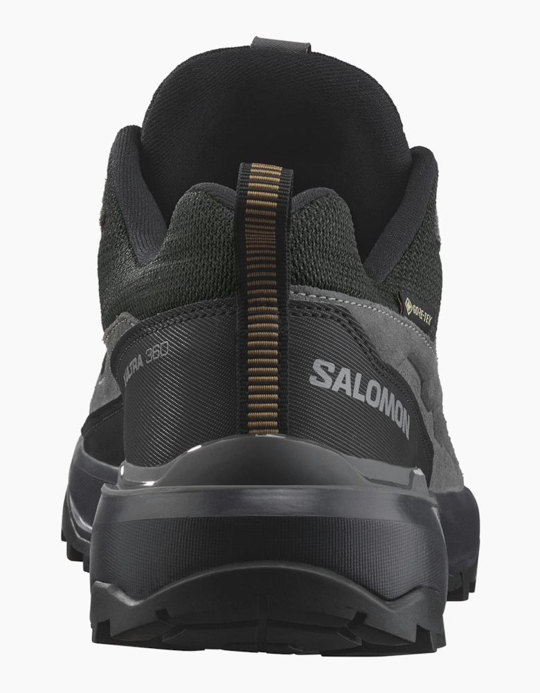 Mens Hiking Trainers X Ultra 360  LTR Gore Tex Waterproof Lace Up grey U