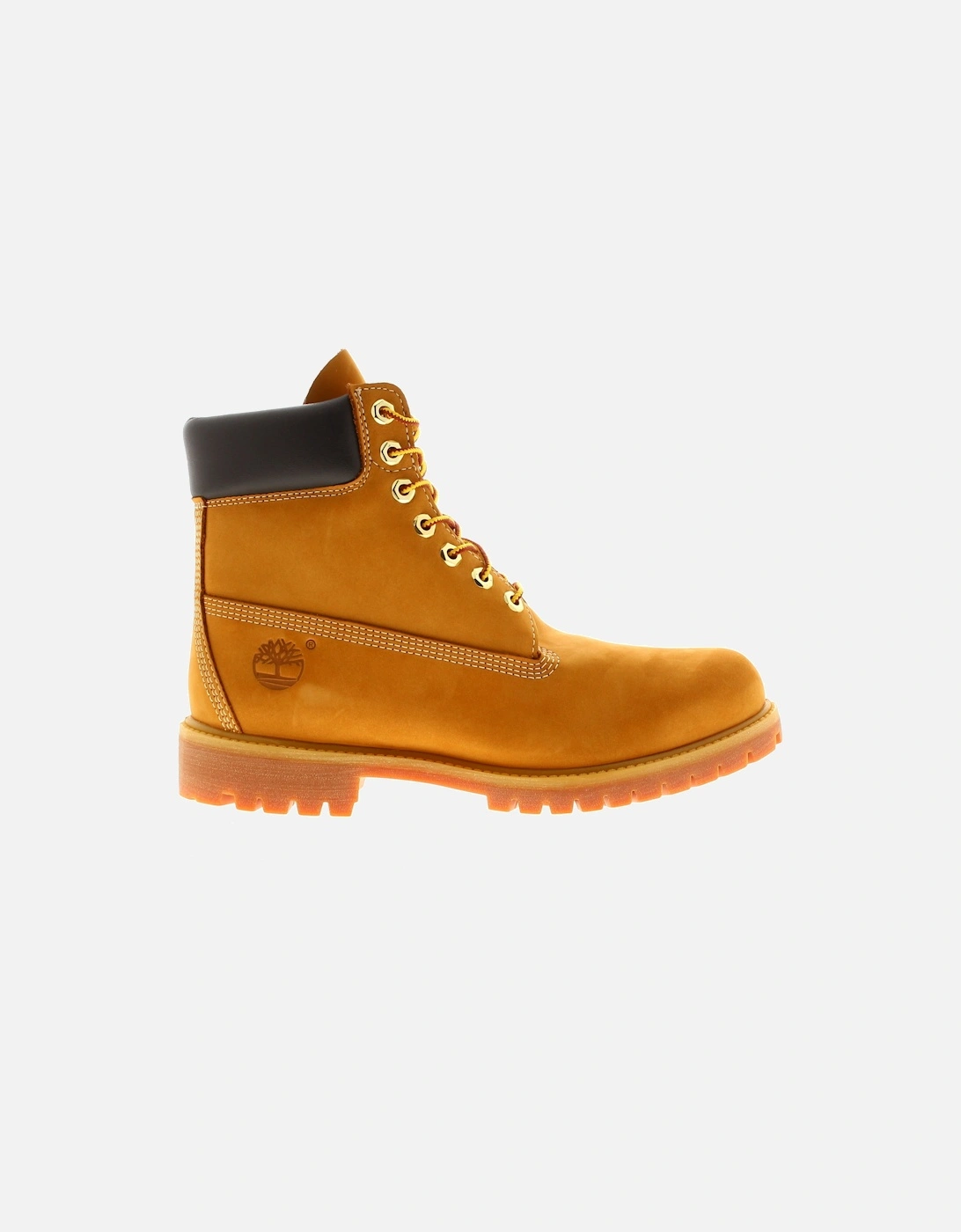 Mens Smart Boots Premium 6 Inch Waterproof Leather Lace Up tan UK Siz