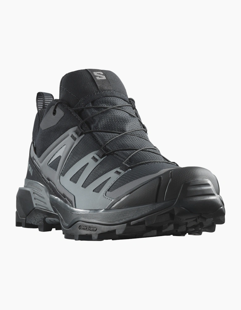Mens Walking Shoes Trainers X Ultra 360 Gore Tex Waterproof Lace Up blac