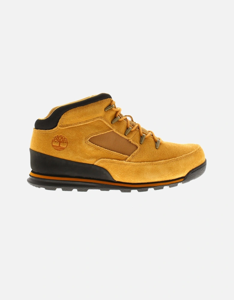 Mens Smart Boots Euro Rock Suede Leather tan UK Size