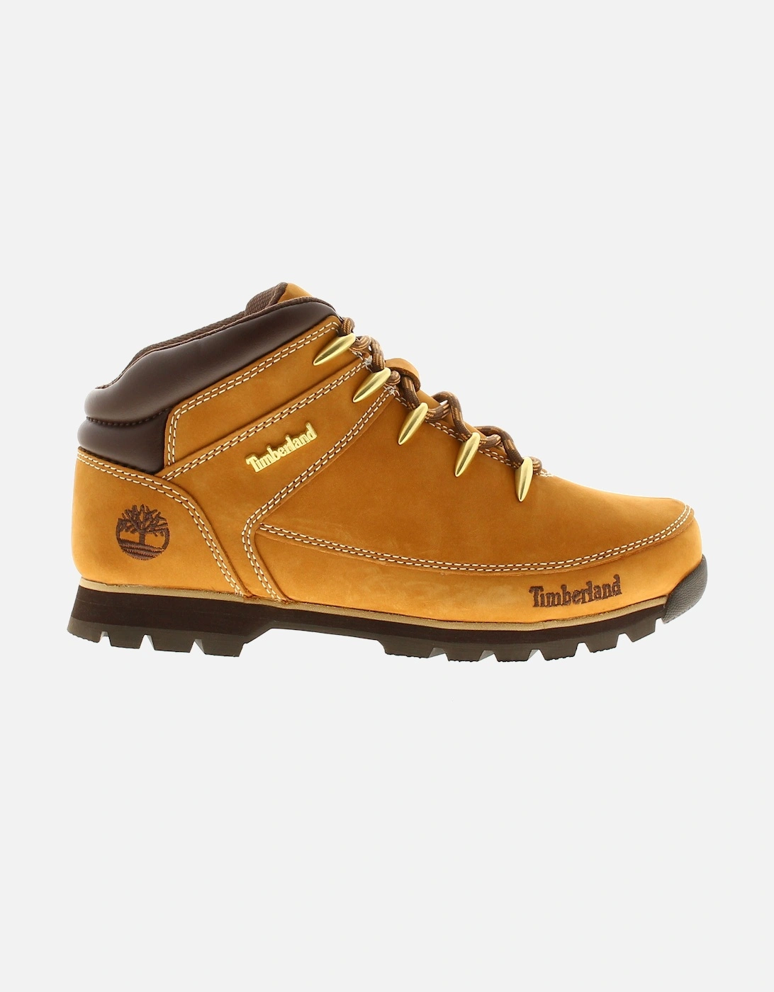 Mens Smart Boots Euro Sprint Leather Lace Up tan UK Size