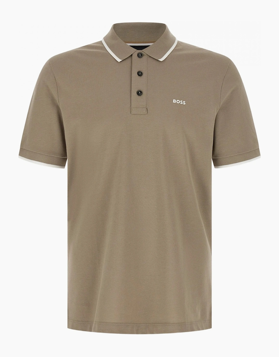 Boss Hugo Boss Men's Parlay 190 Polo Beige - Cream
