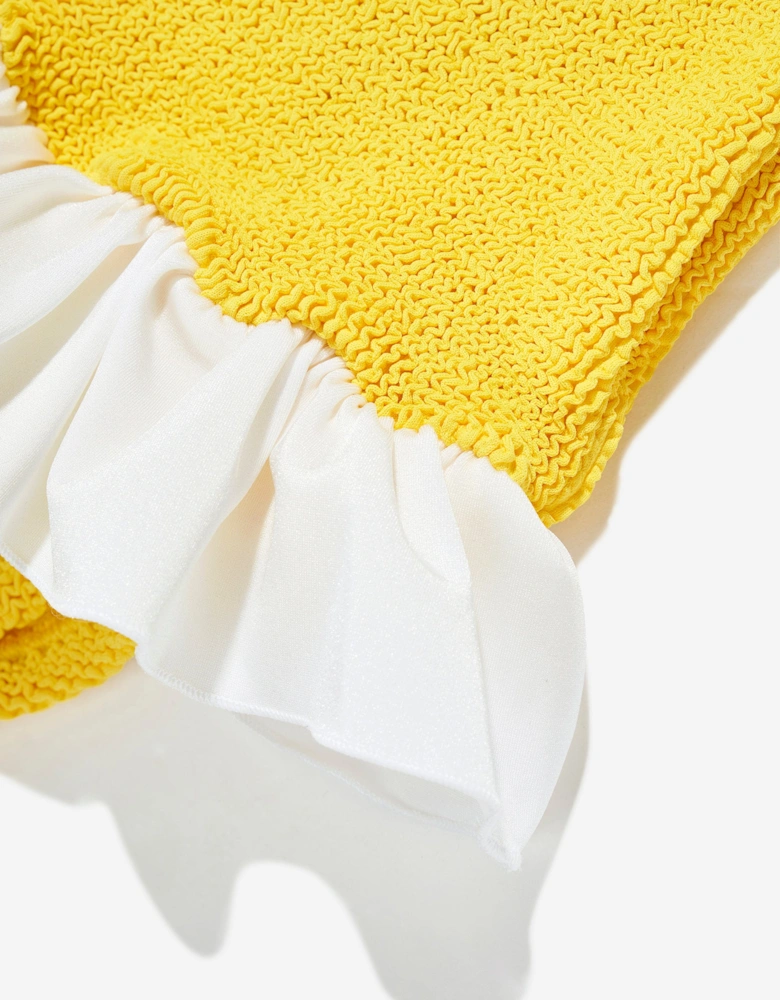 Girls Denise Swimsuit in Yellow