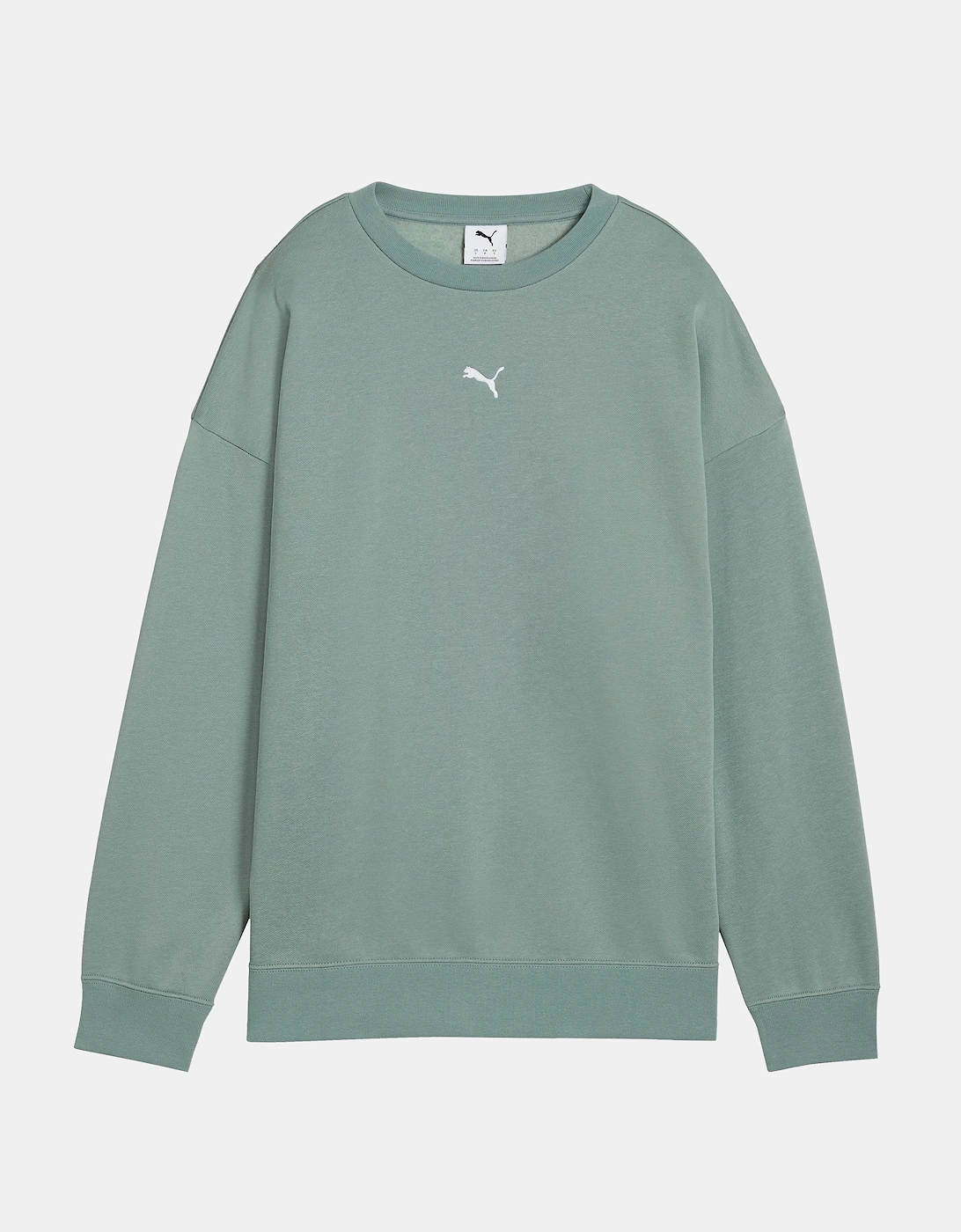 Essential Oversized Crew Neck Sweatshirt, 3 of 2
