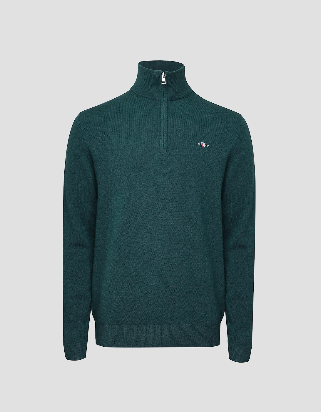 Lambswool Blend Half Zip Sweater, 3 of 2