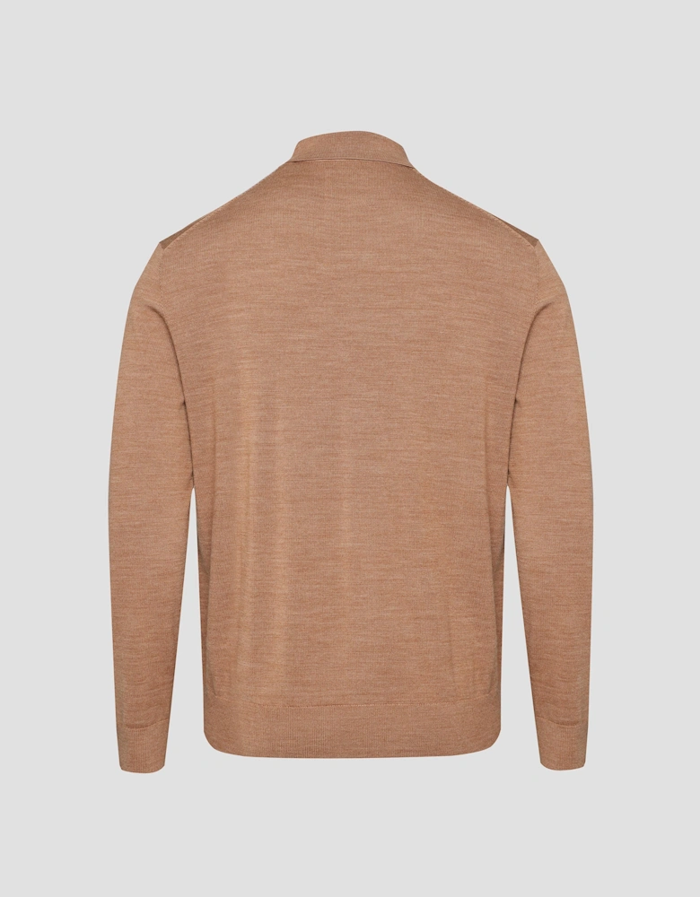 Extrafine Merino Wool Polo Shirt