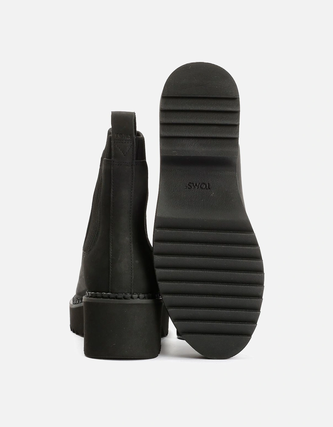 Millie Nubuck Leather Women's Black Boots