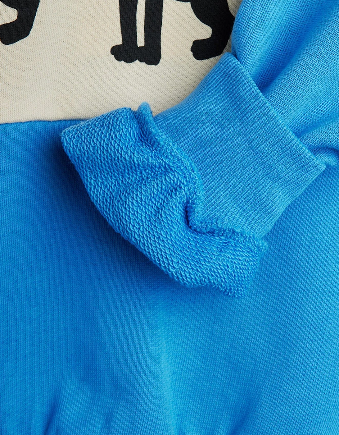 Kids Panther Panel Sweatshirt in Blue