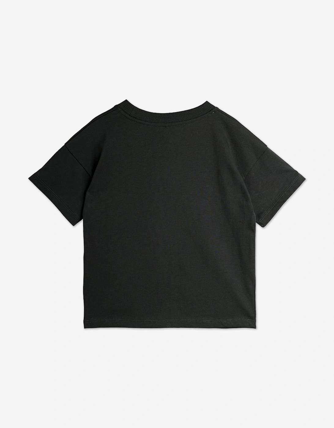Kids Panther Patch T-Shirt in Black