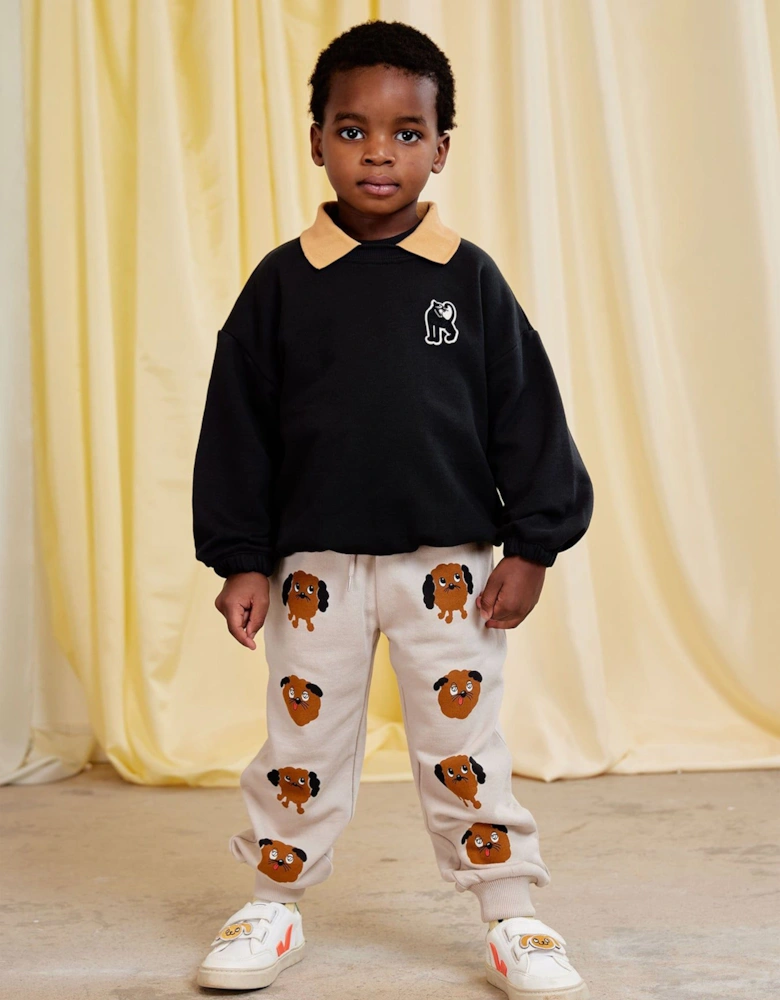 Kids Doggies Joggers in Beige