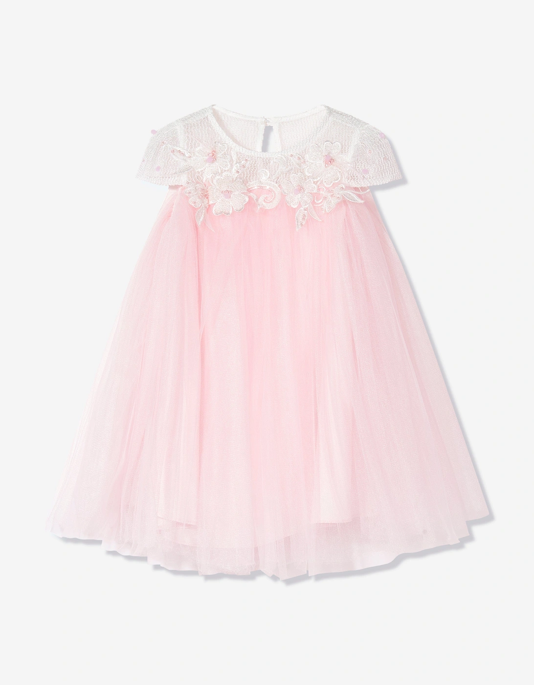 Girls Flower Occasion Dress in Pink