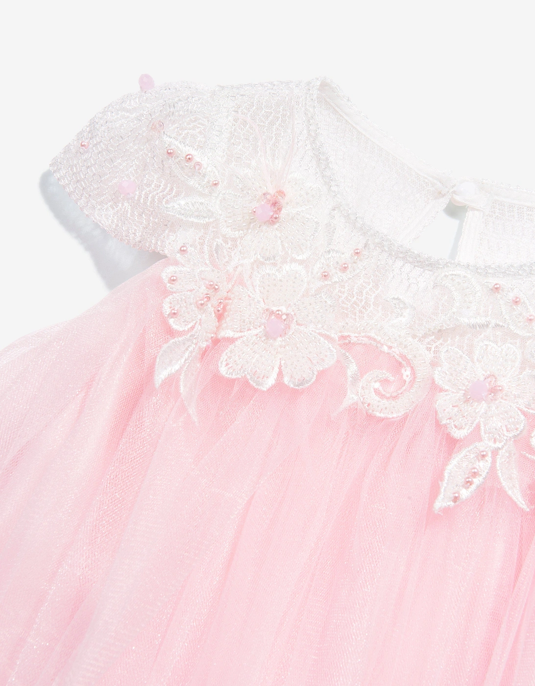 Girls Flower Occasion Dress in Pink