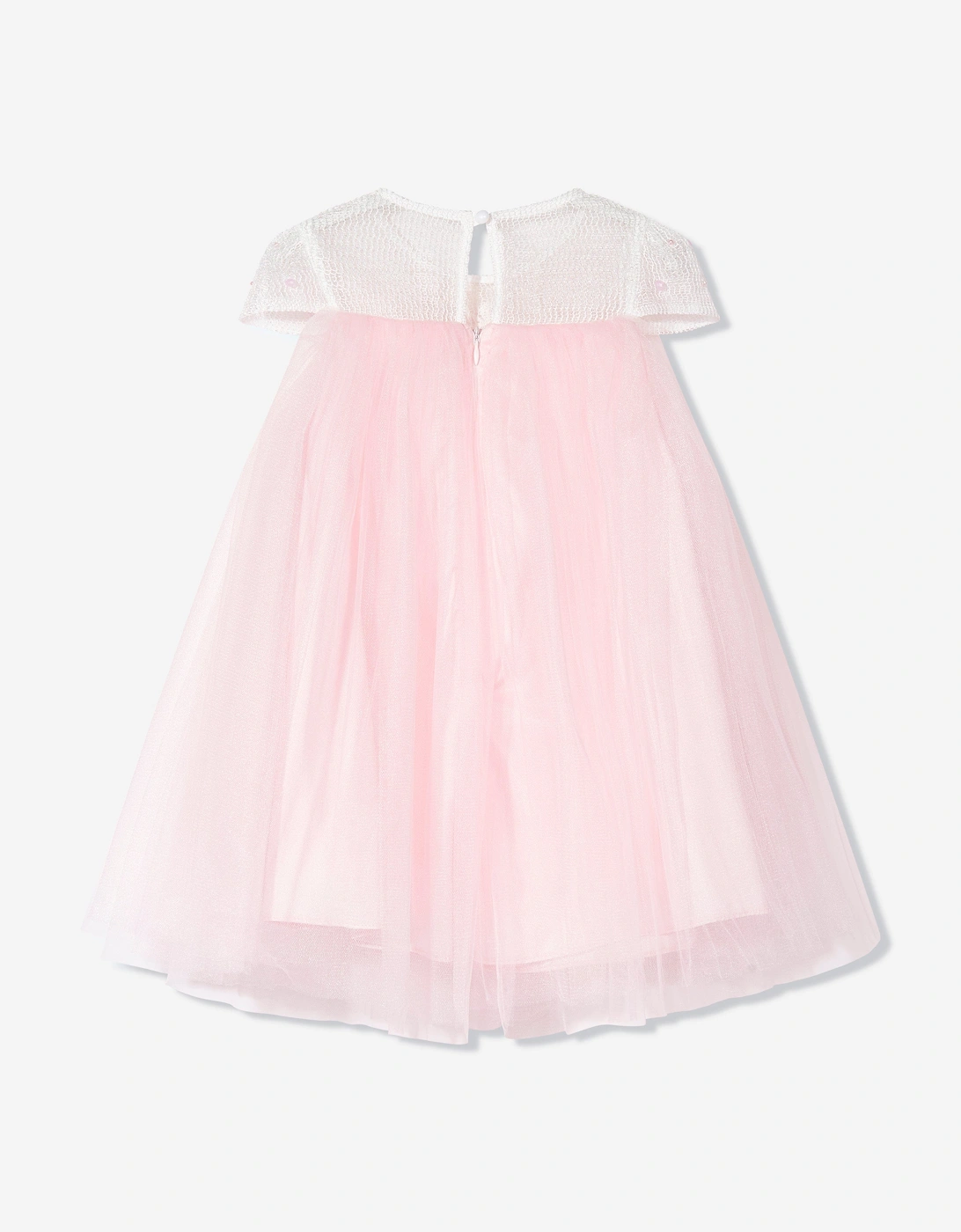 Girls Flower Occasion Dress in Pink