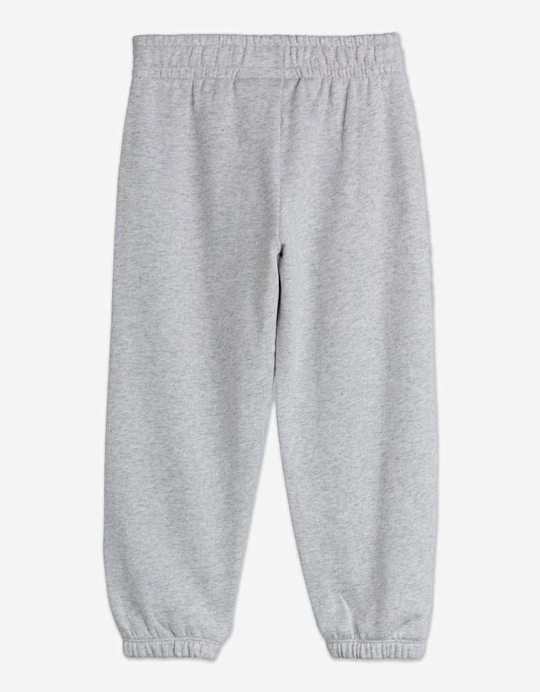 Baby Girls Plain Piping Joggers in Grey