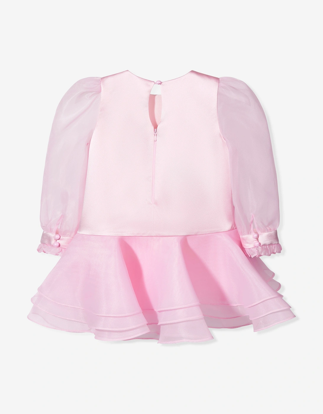 Girls Flower Occasion Dress in Pink