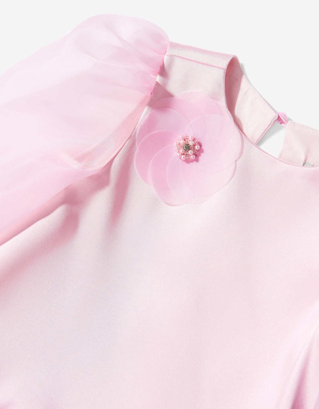 Girls Flower Occasion Dress in Pink