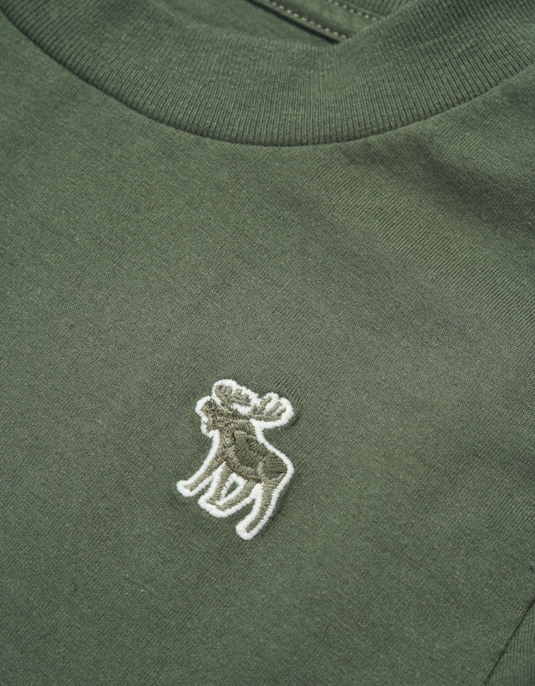 Boys 3 Pack T-Shirt Set in Green