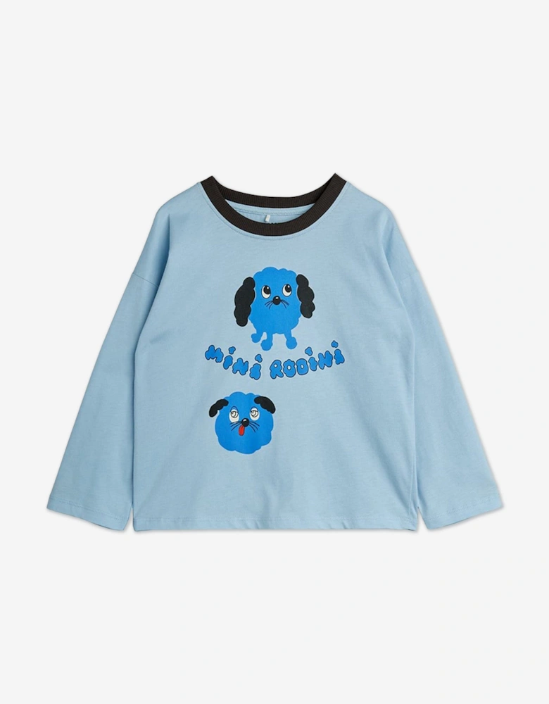 Baby Doggies Long Sleeve T-Shirt in Blue