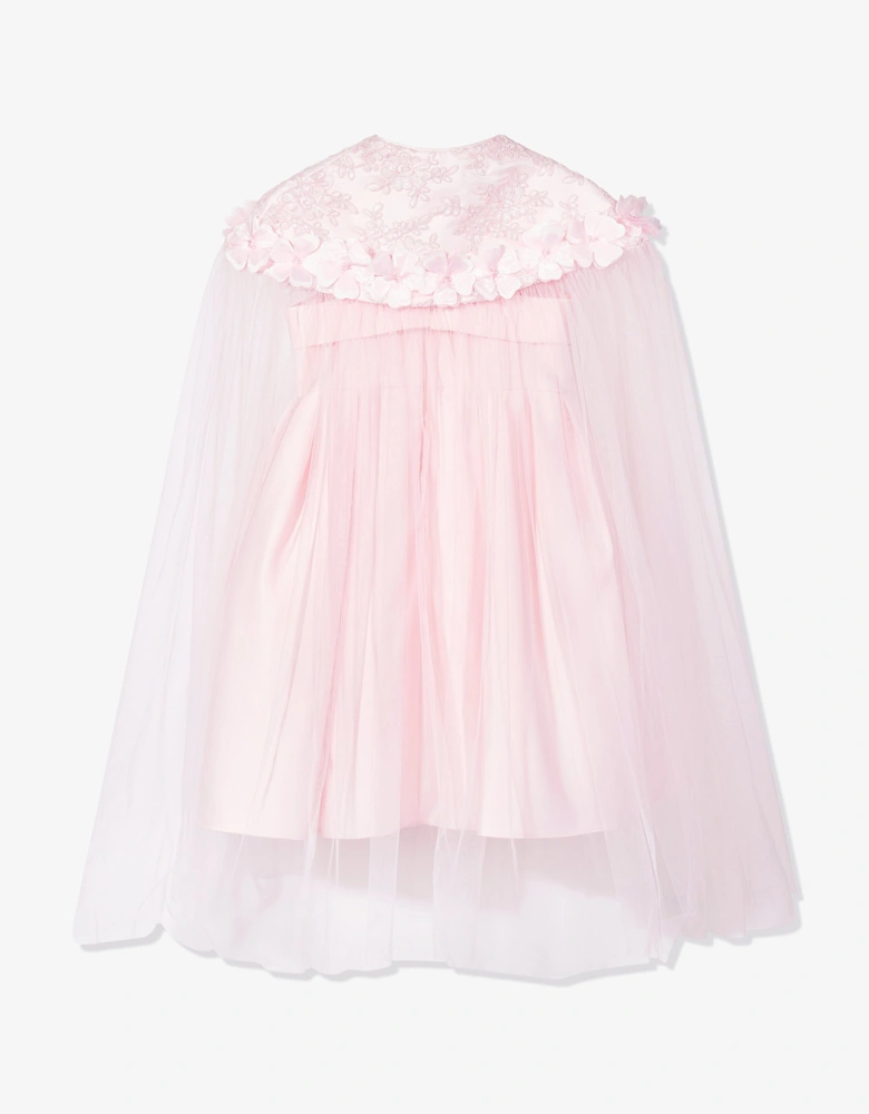 Girls Occasion and Cape Set in Pink