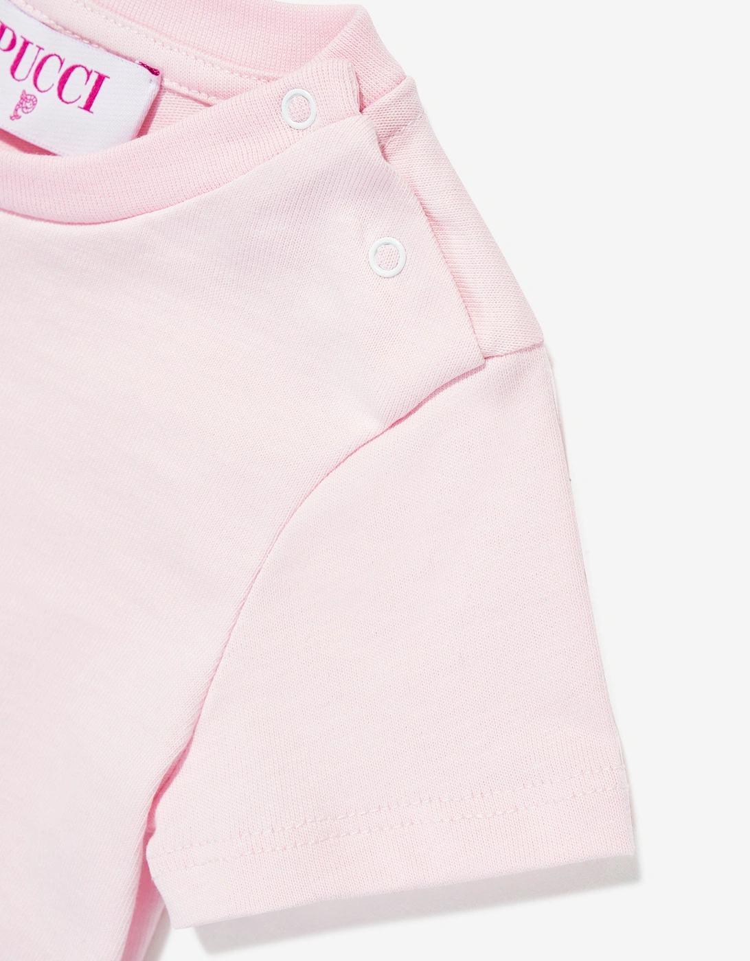 Baby Girls Logo T-Shirt in Pink