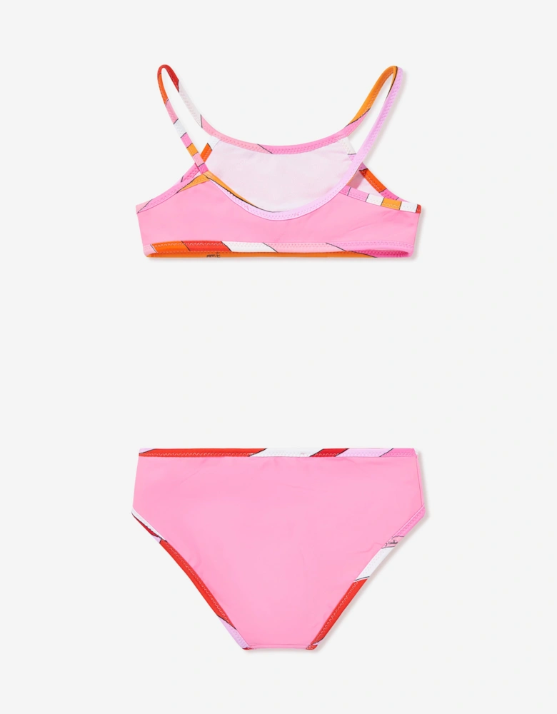 Girls Logo Bikini in Pink