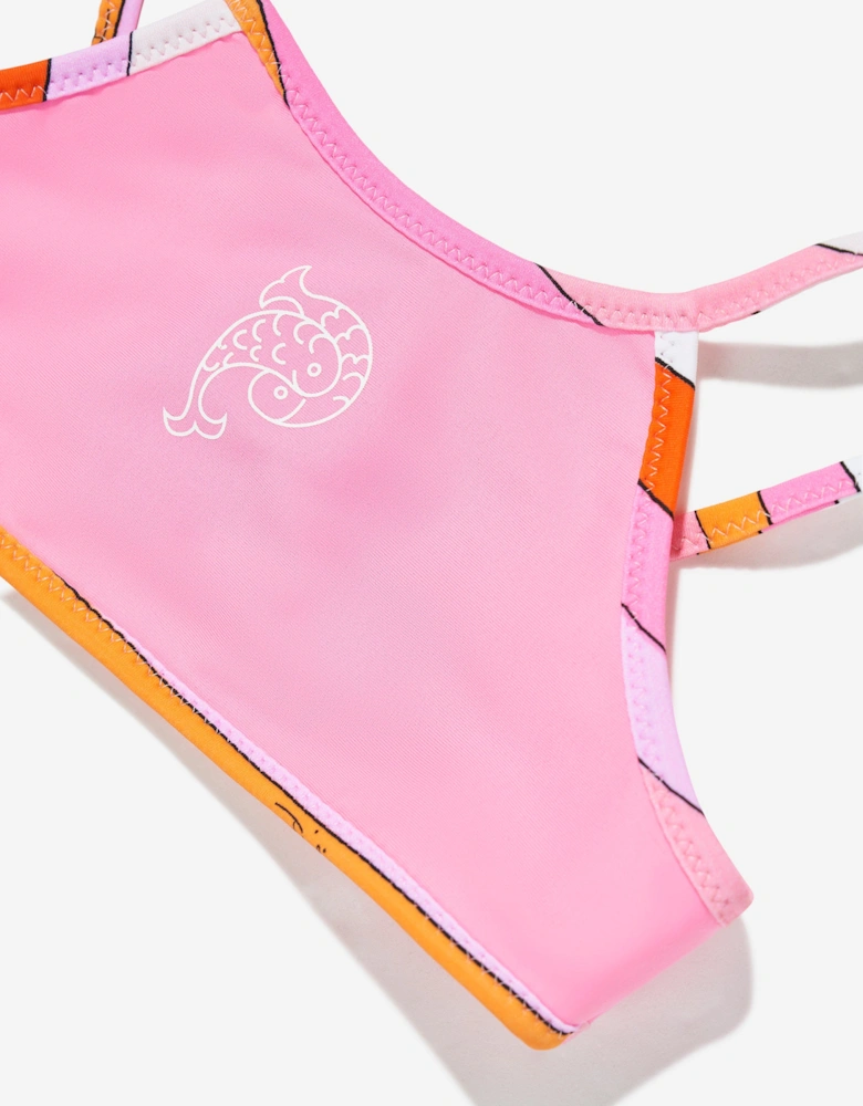 Girls Logo Bikini in Pink