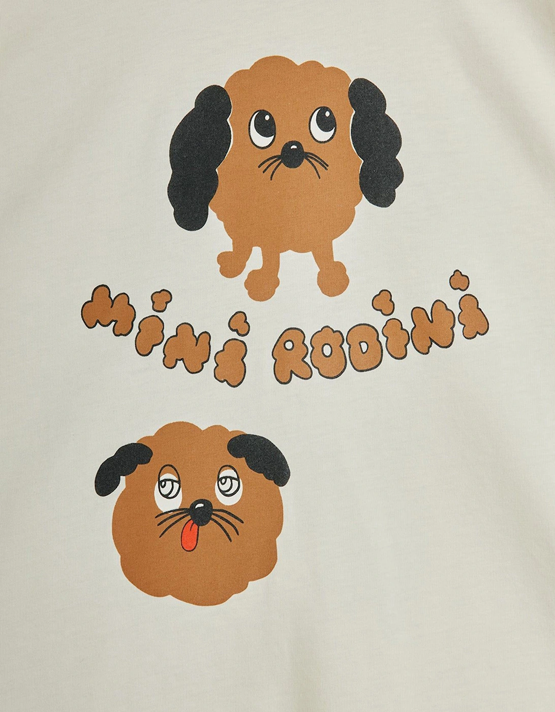 Kids Doggies T-Shirt in Ivory