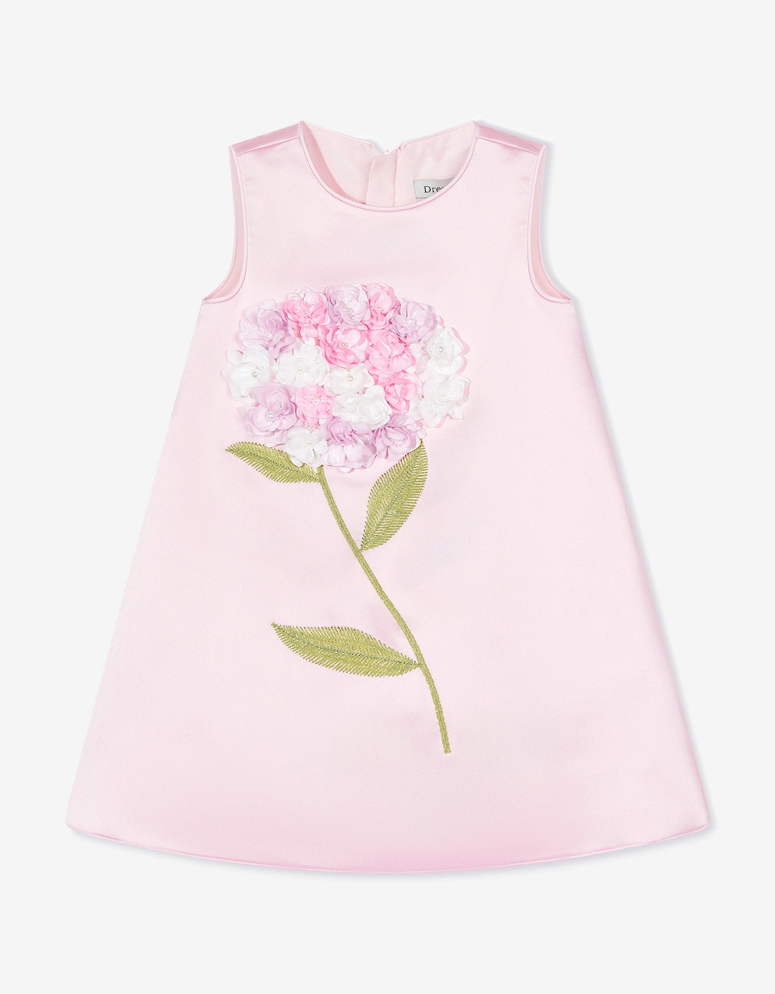 Girls Flower Occasion Dress in Pink