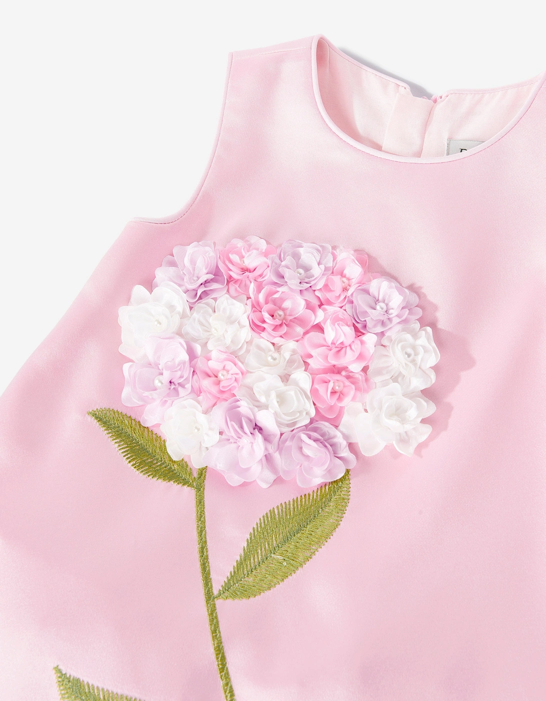 Girls Flower Occasion Dress in Pink