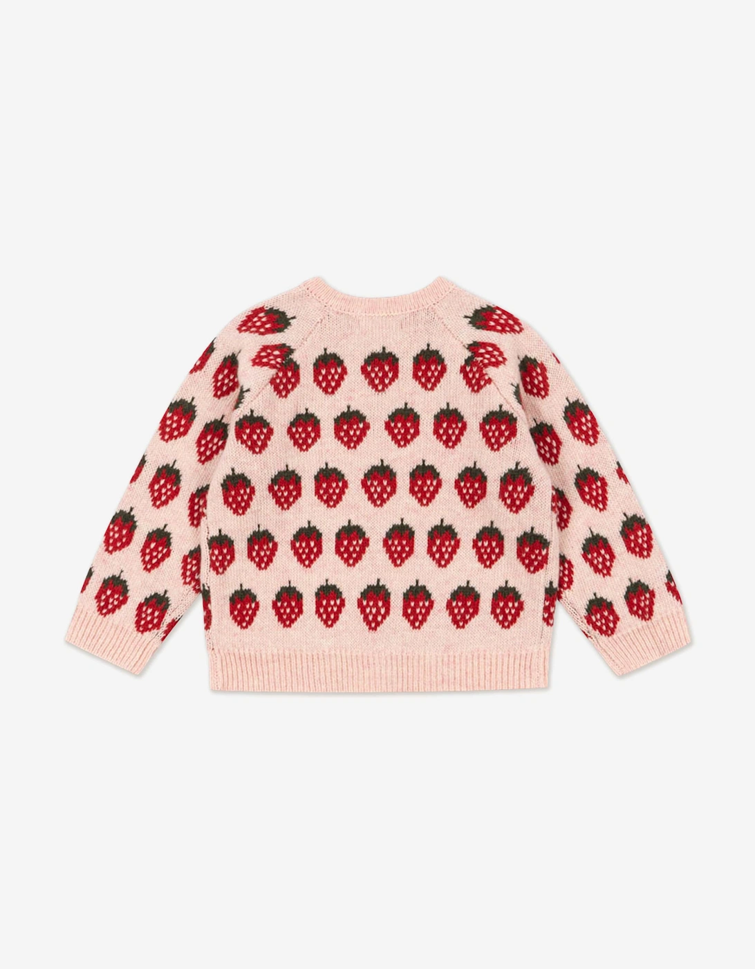 Konges Sløjd Girls Belou Knit Cardigan in Pink
