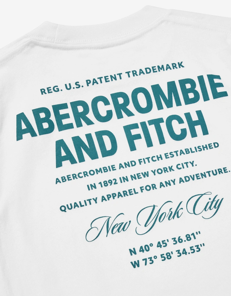 Boys City Stack T-Shirt in White