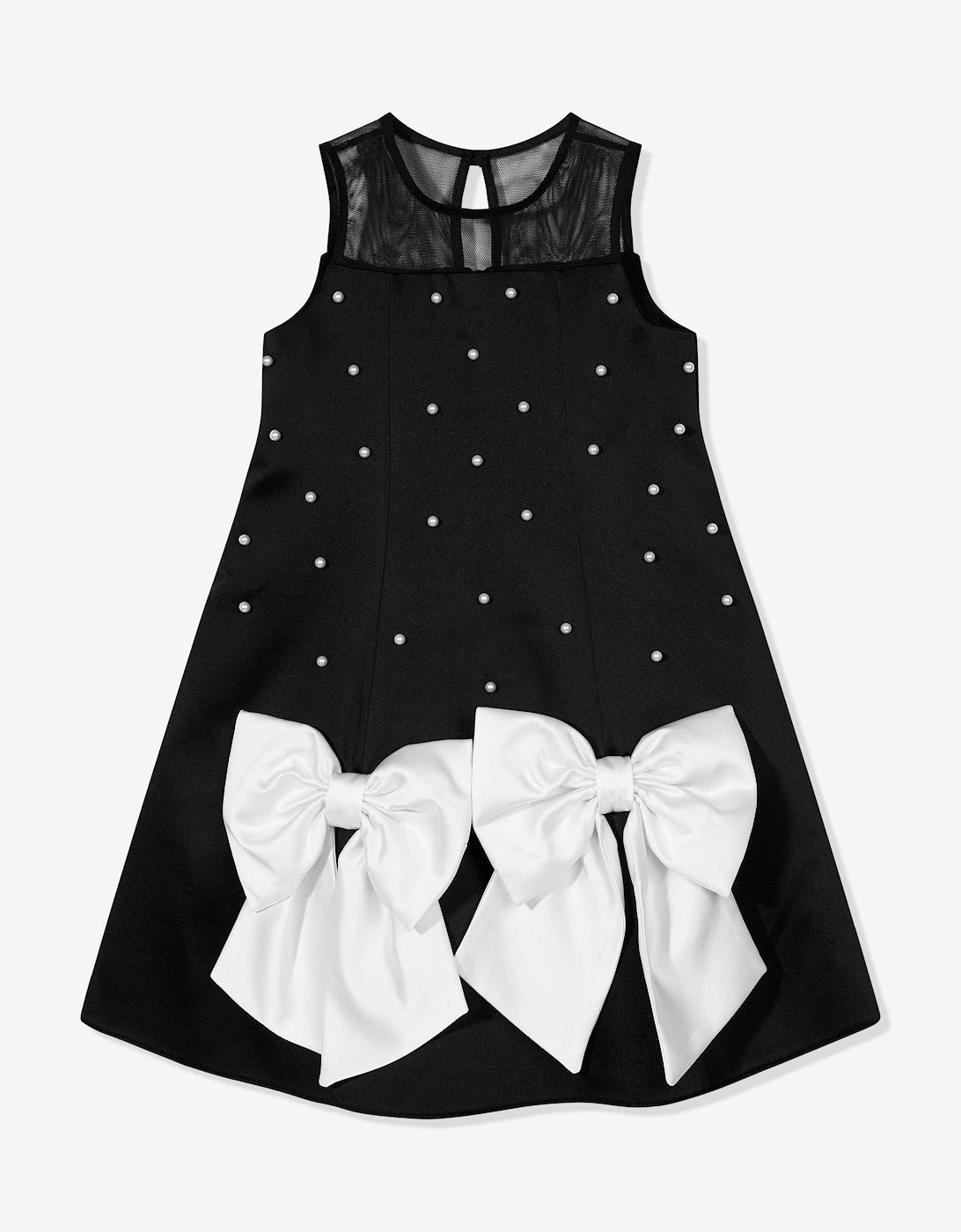Girls Occasion Dress in Black, 5 of 4