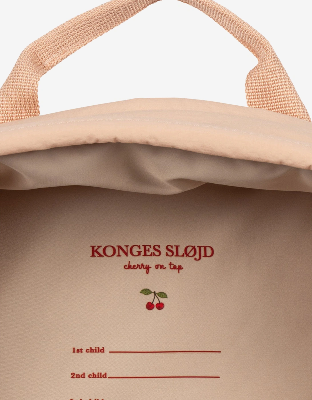 Konges Sløjd Girls Juno Kitty Backpack in Pink (34cm)