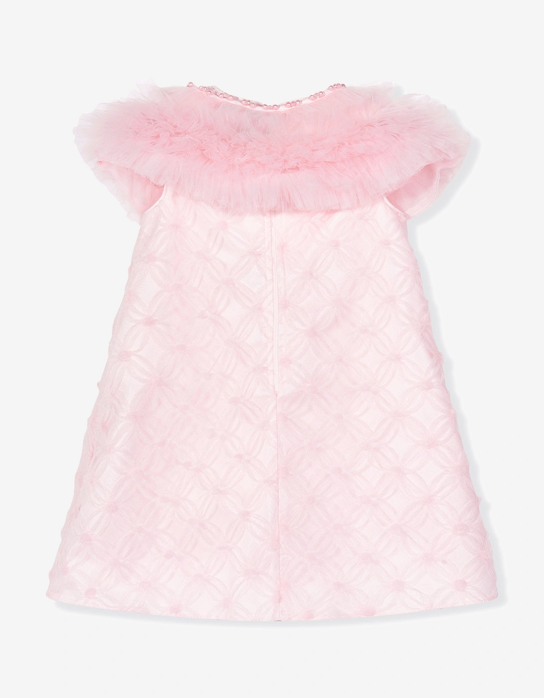Girls Occasion Dress and Cape Set in Pink
