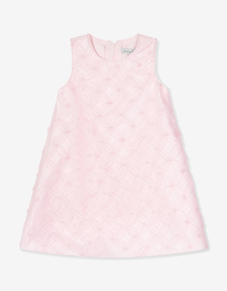 Girls Occasion Dress and Cape Set in Pink
