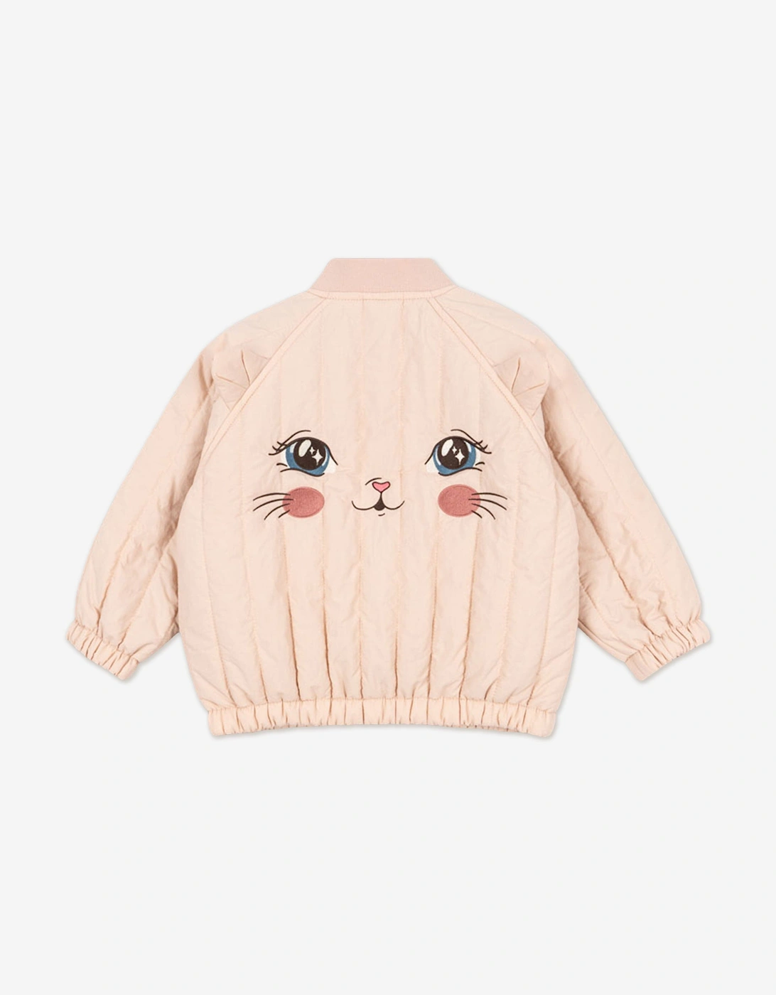 Konges Sløjd Girls Juno Kitty Bomber Jacket in Pink