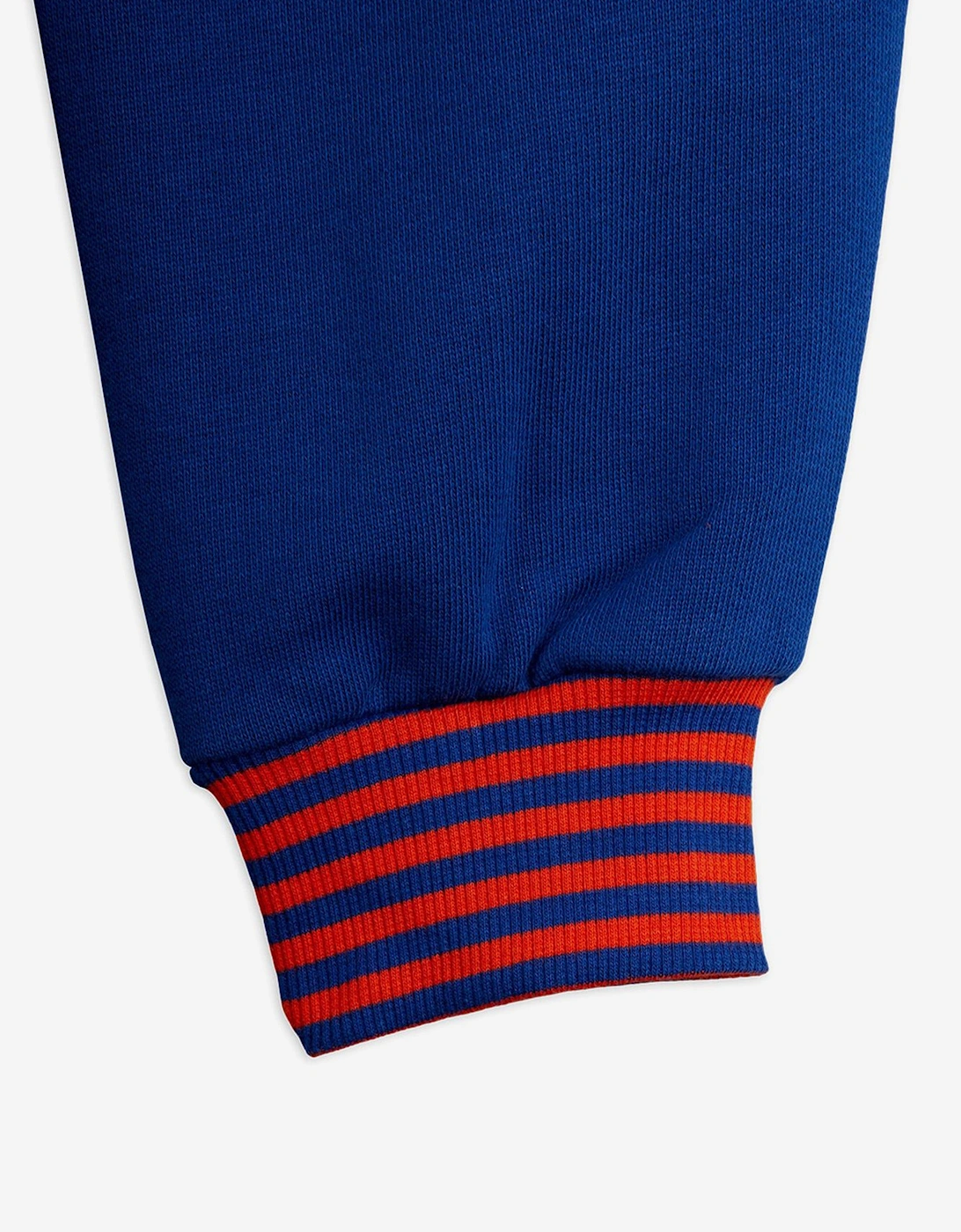 Kids Striped Rib Joggers in Blue