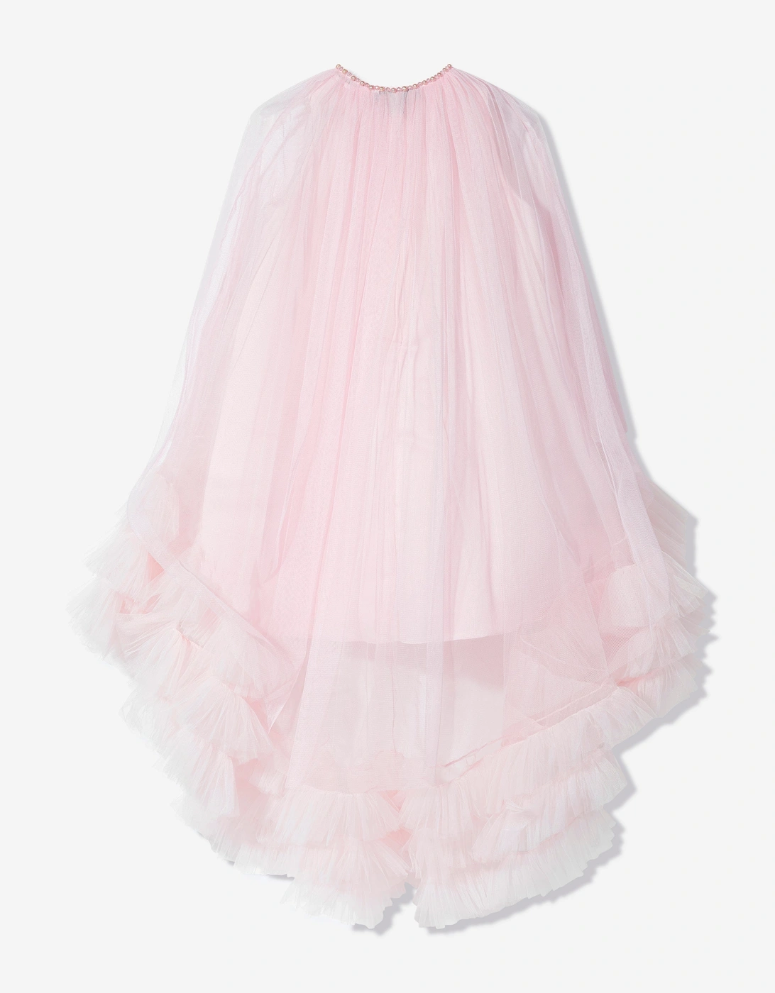 Girls Occasion Dress and Cape Set in Pink