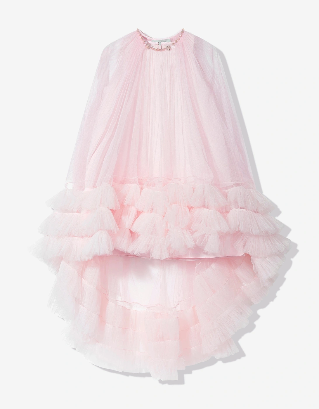 Girls Occasion Dress and Cape Set in Pink, 7 of 6