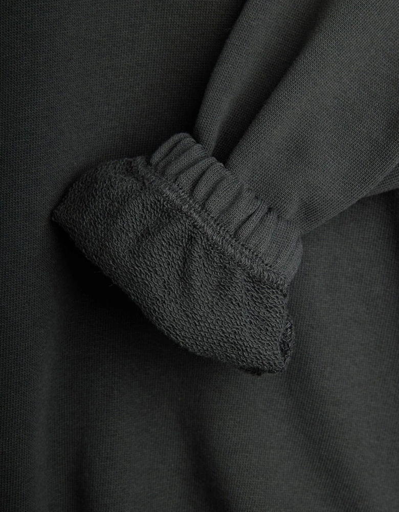 Kids Panther Patch Collar Sweatshirt in Black