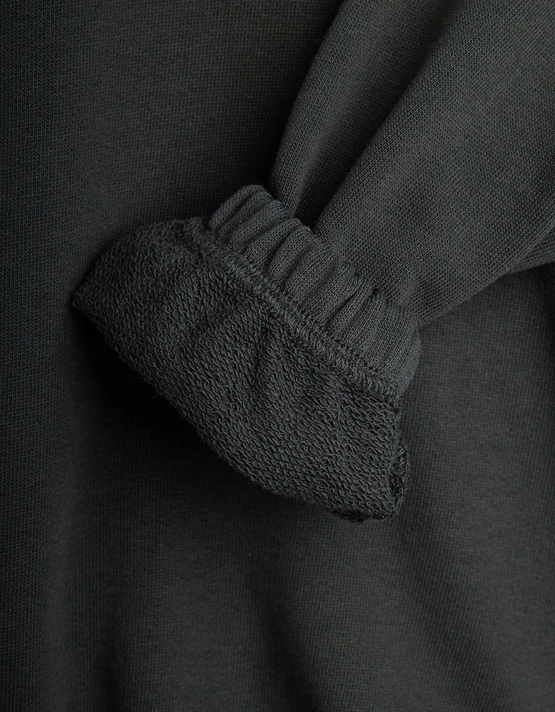 Kids Panther Patch Collar Sweatshirt in Black