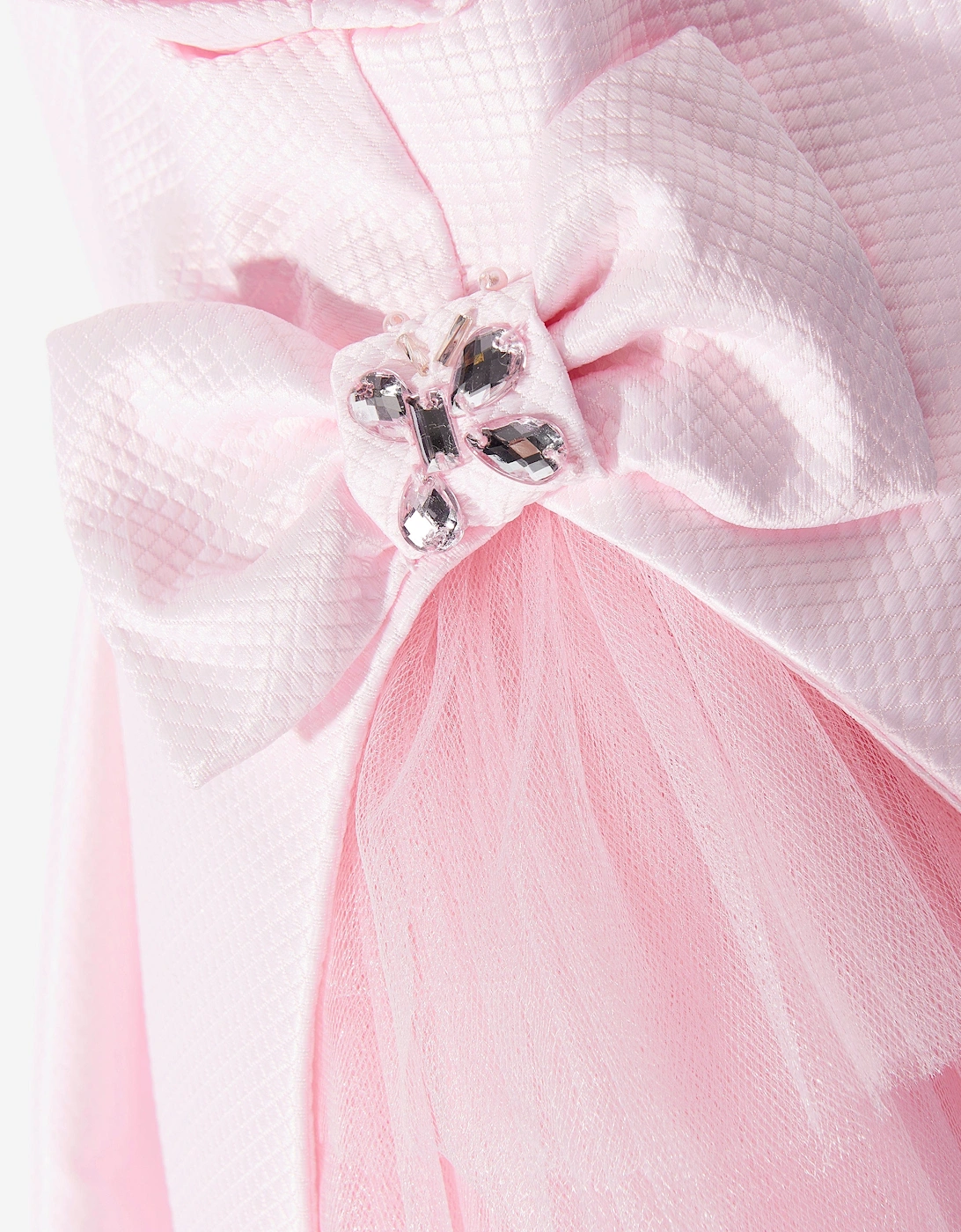 Baby Girls Occasion Dress with Headband in Pink