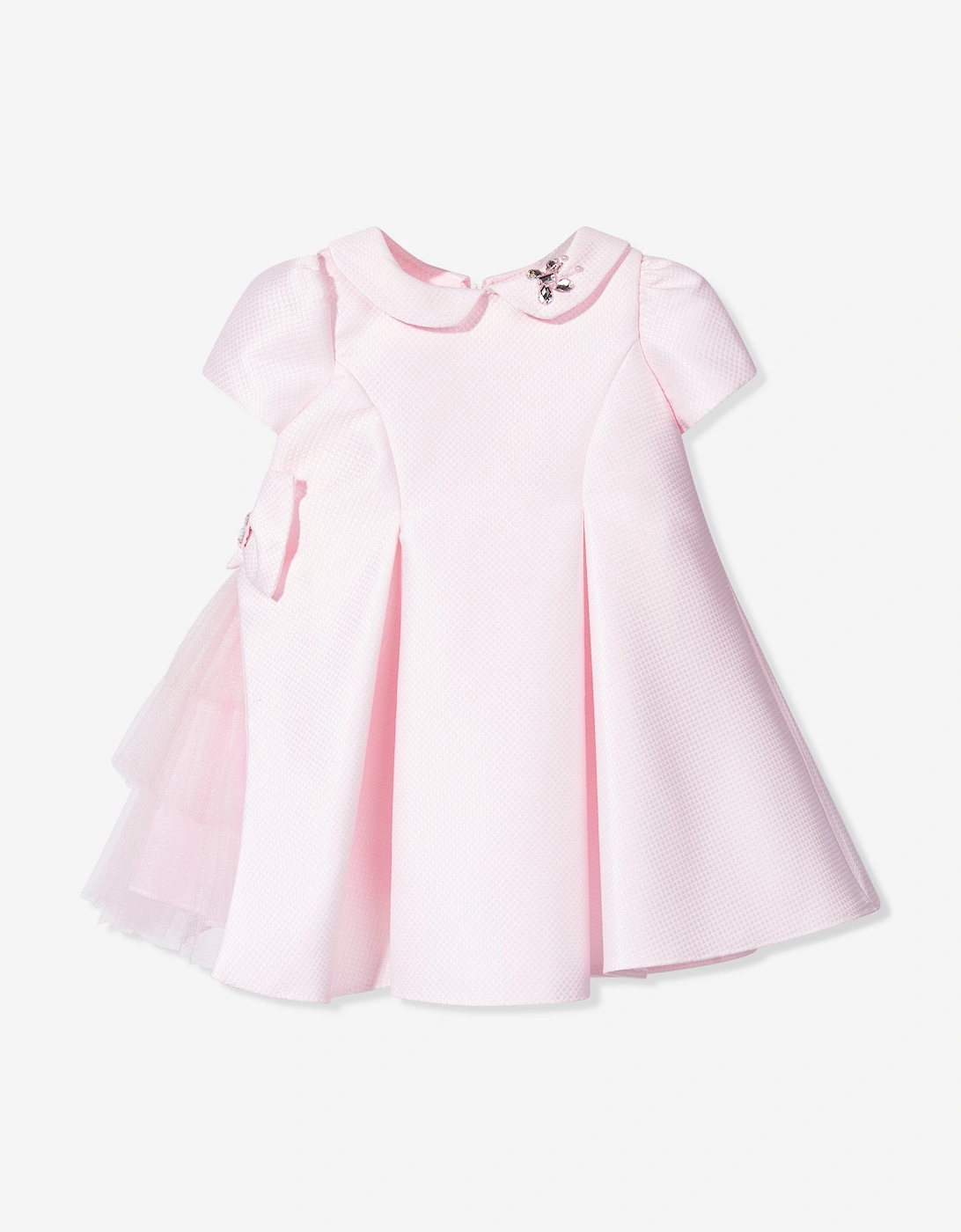 Baby Girls Occasion Dress with Headband in Pink