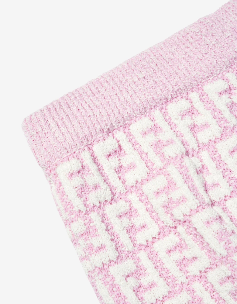 Girls FF Logo Skirt in Pink