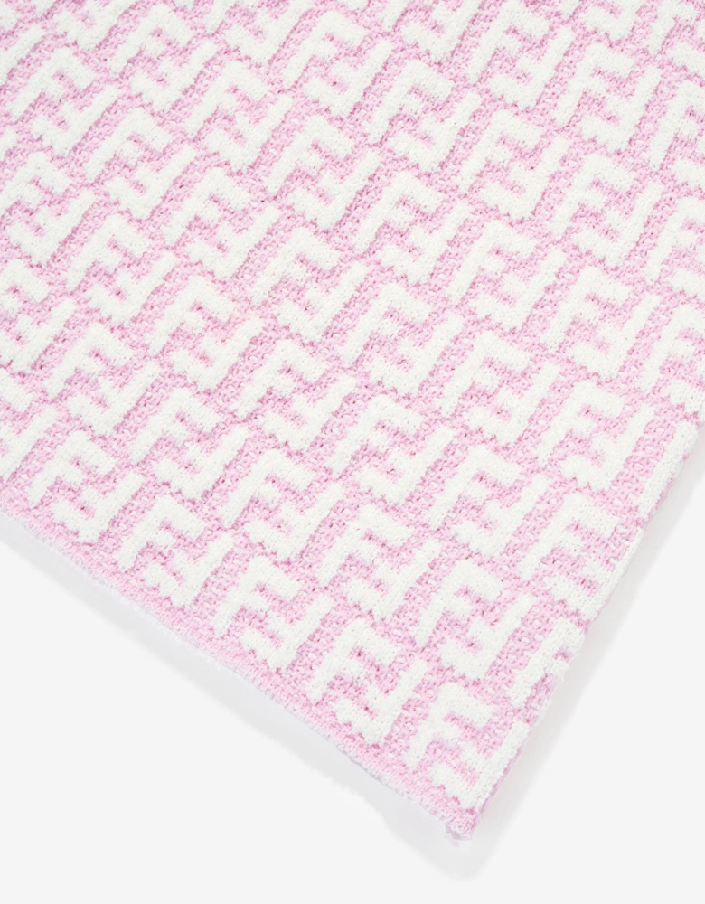 Girls FF Logo Skirt in Pink